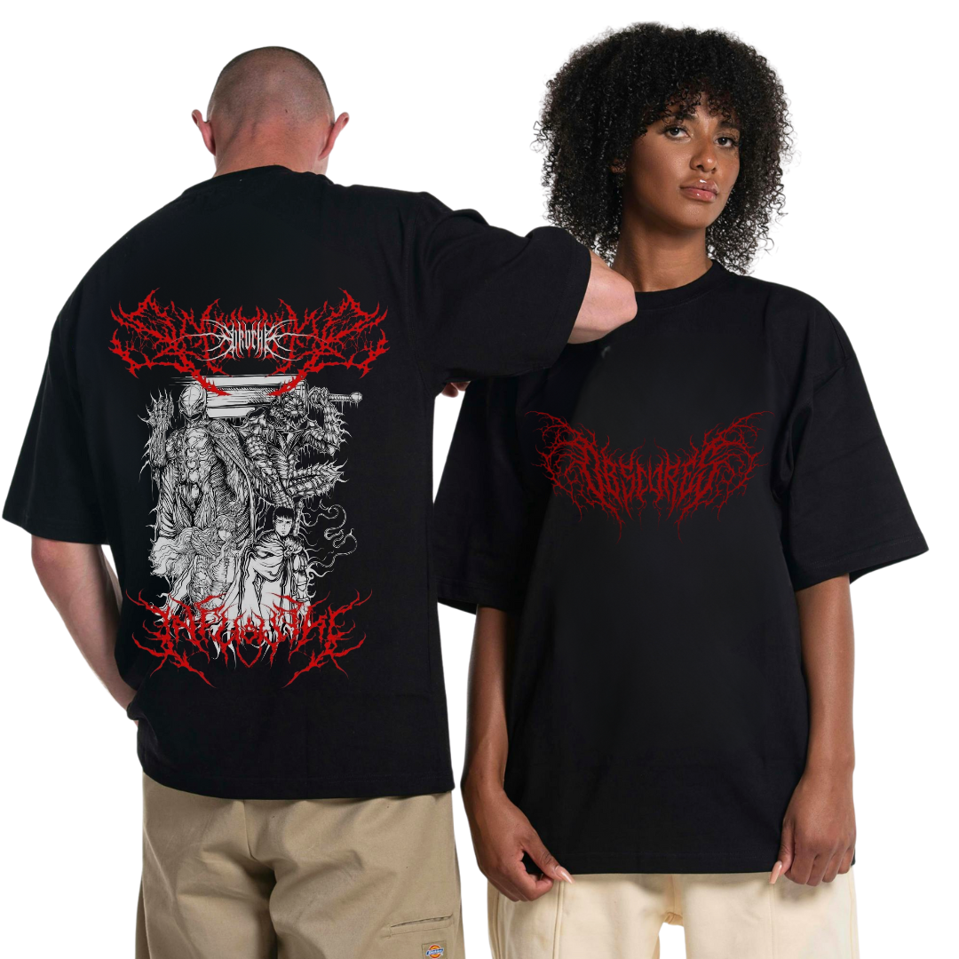Demonic Eclipse - Dark Fantasy Graphic Tee