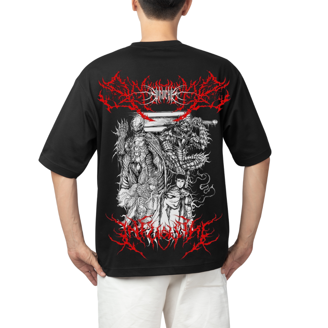 Demonic Eclipse - Dark Fantasy Graphic Tee