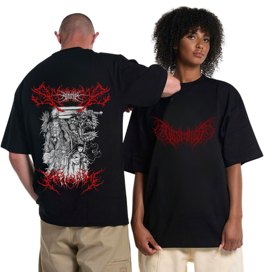 Demonic Eclipse - Dark Fantasy Graphic Tee
